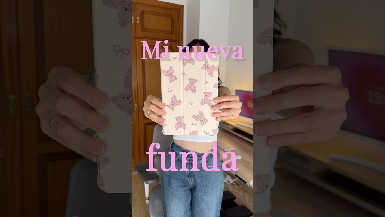 Mi nueva funda para mi tablet Samsung s6 lite ✨☁️📱