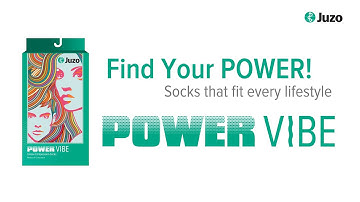 Fashionable compression sock for healthy legs, and gets your Vibe. Power Vibe.