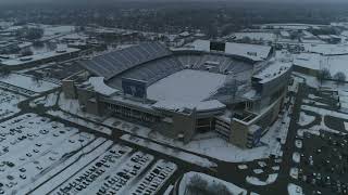 Lexington, KY on ICE! Snow Storm February 2021 - Drone + iPhone 11 footage