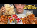 Sardinaspandesal plus kape mukbang asmr  filipino agahan mukbang philippines