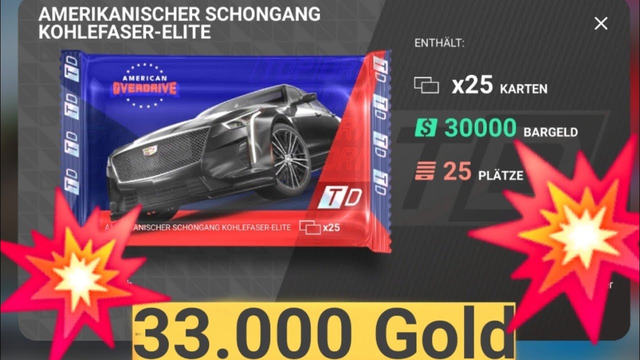 33k Gold Mega Pack Opening | Top Drives