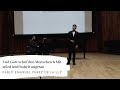 Und Gott schuf den Menschen &amp; Mit würd und hoheit angetan - Pablo Emanuel Pérez de la Luz