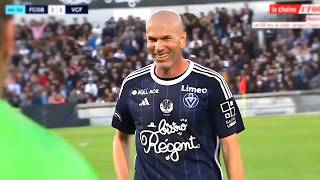 Zidane Plays for Bordeaux after 30 years!