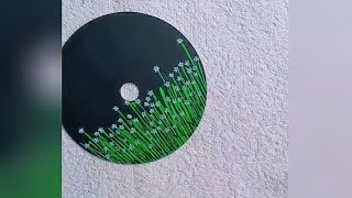 Diy simple cd painting idea #shorts