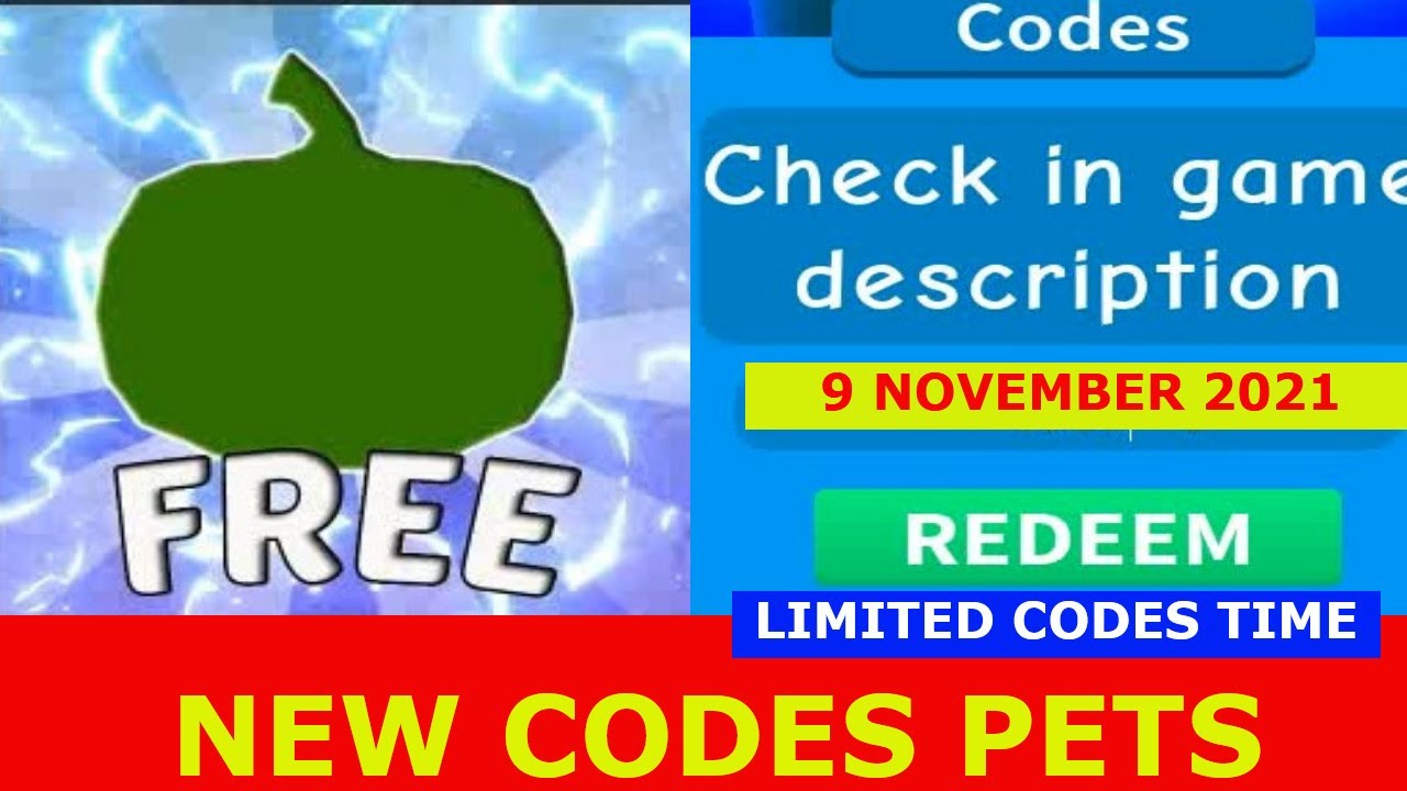 NEW CODES PETS GreenPumpkin Saber God Simulator ROBLOX 9 November 2021 YouTube