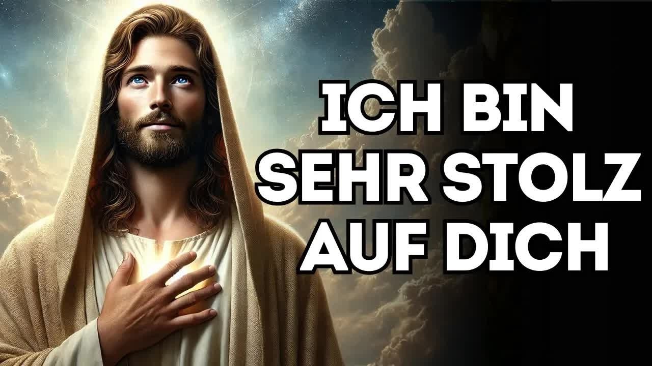 Ich bin stolz auf dich und ich werde es heute beweisen