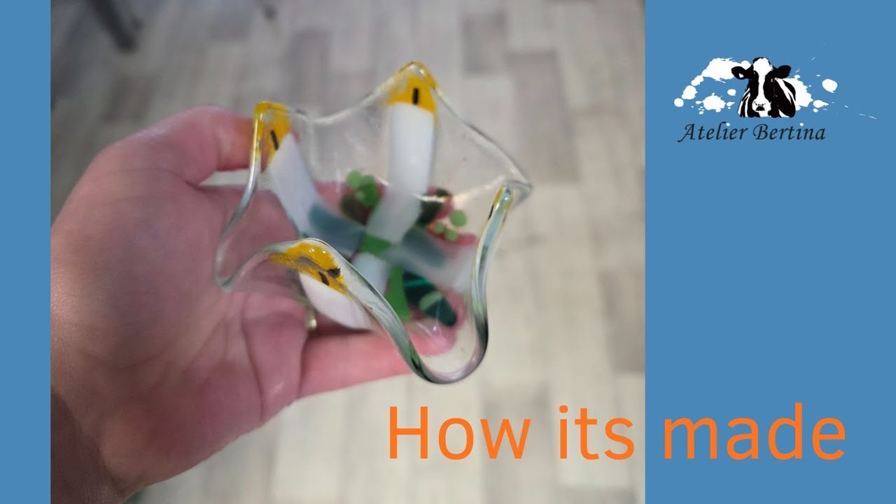 DIY Van Plat Glas tot Schaal | De Magie van Glasfusing en Slumpen ✨