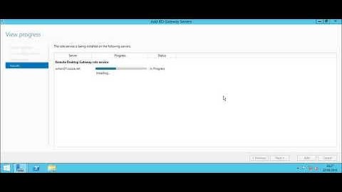 Install and Configure RDS Gateway