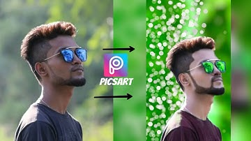 Tutorial Edit Bokeh Background like DSLR in PicsArt