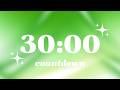 30 Minute Countdown Timer | No Music | Bell Sound