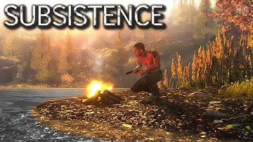 Subsistence Season 2 Eps 18 Alpha 60.12: Building another Garage on Other Lake Base.