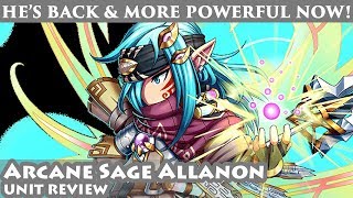 Arcane Sage Allanon  The Omni Allanon Unit Review (Brave Frontier Global)