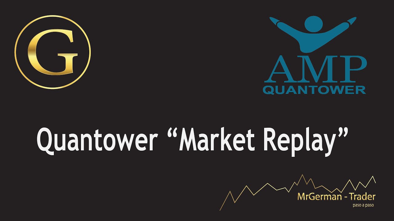 Market Replay en plataforma Quantower AMP Futures YouTube