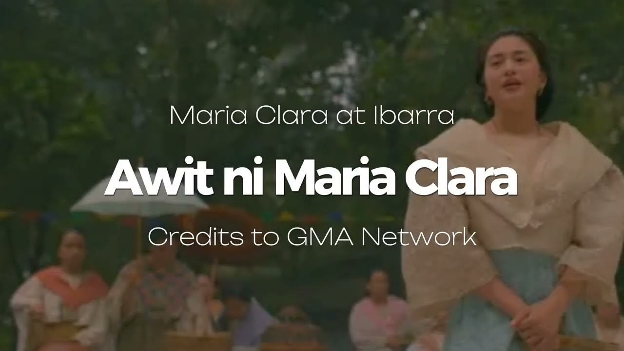 Awit ni Maria Clara 2 by Julie Anne San Jose  Life of MC  GMA Network   mariaclaraatibarra