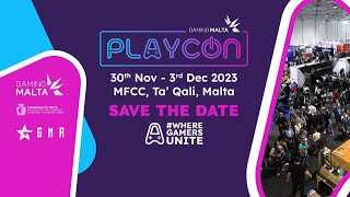 🔴 [LIVE] Day 2 PLAYCON.mt Summit 2023 🎮 | Live (Gaming, AI, Crypto and more…)