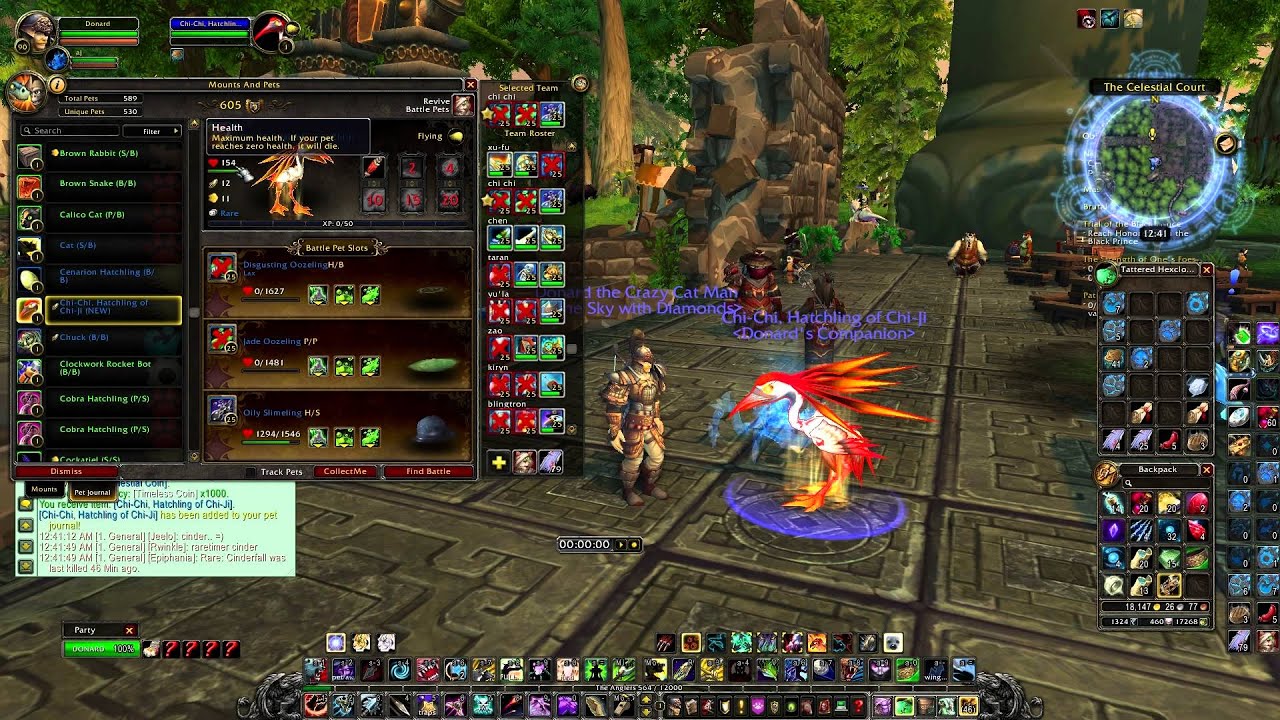 World of Warcraft Pet Battles: Gotta Collect Them All! Chi-Chi, Hatchling of Chi-Ji