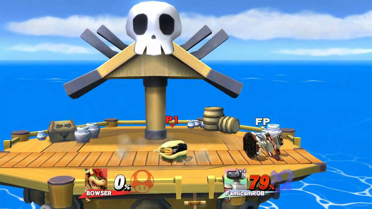 SGC VS. Level 2 Famicom R.O.B. amiibo SSB4 Wii U