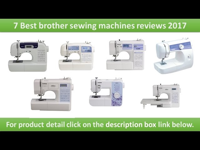 Top 7 Best Brother Embroidery Machines of 2021 [Reviews]