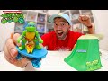 EPIC NINJA TURTLE SKATEBOARDING PLAYSET!