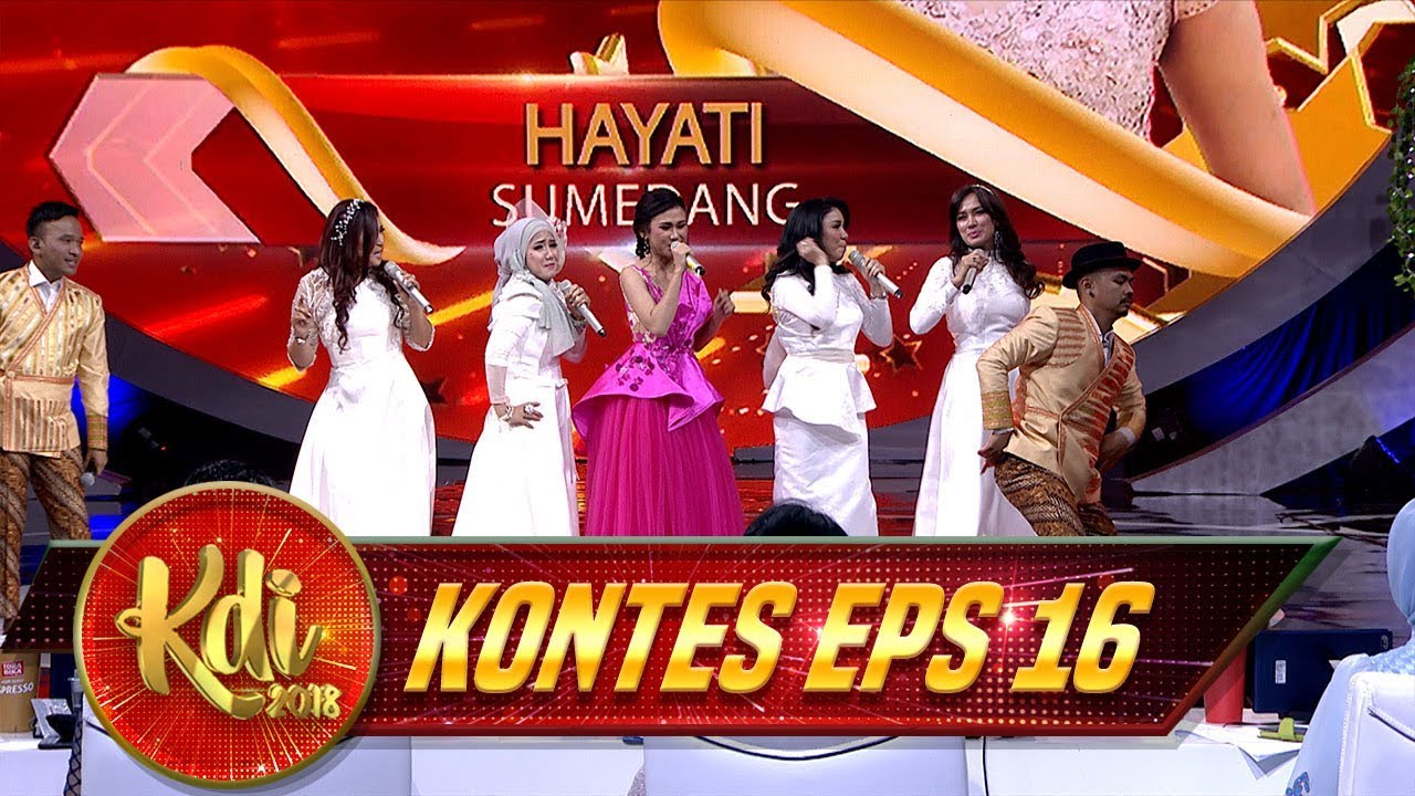 Tantangan Kedua Untuk Hayati Menari Bersama Manis Manja Group - Kontes KDI Eps 16 (27/8
