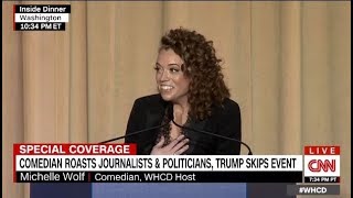 Comedian Michelle Wolf Delivers The WHCD Roast