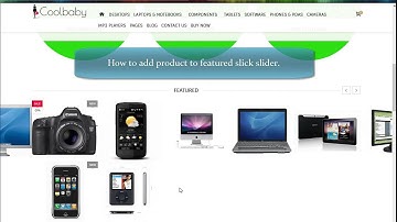 Coolbaby OpenCart theme - customization video manual