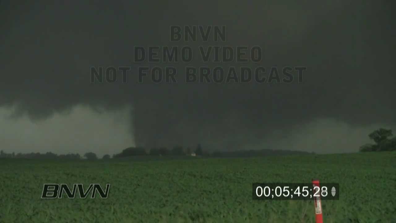 6/17/2010 Southern Minnesota Tornado Outbreak Stock Video