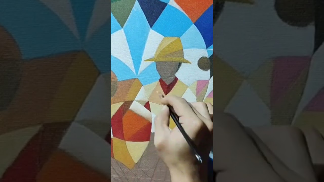 Cubism Art | Acrylic Painting