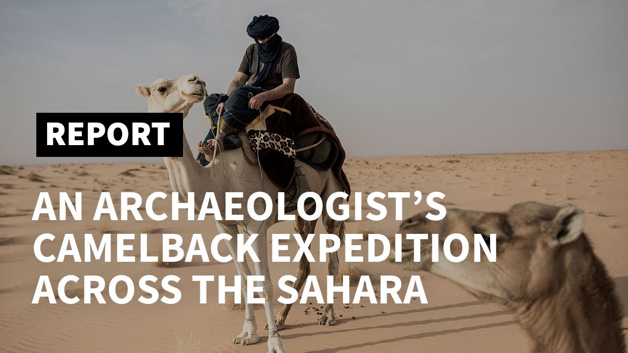 The Archaeologist, The Sahara And The Caravan | Afp