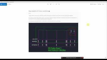 Tips & Tricks 4 Pipe Depth In Section View Band II