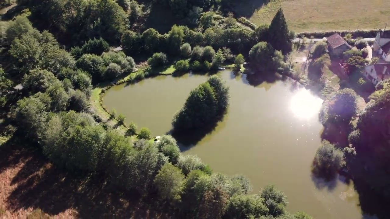 Natures Retreat French holiday home and Carp fishing venue at  www.fishinggiteinfrance.com