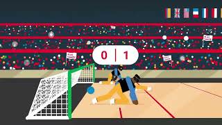 Un guide de goalball présenté par Toyota