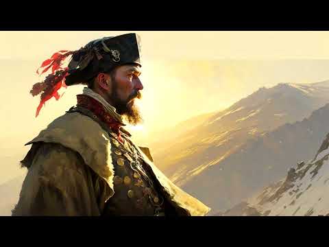 On A Mountain Stood A Cossack - Russian Cossack Music