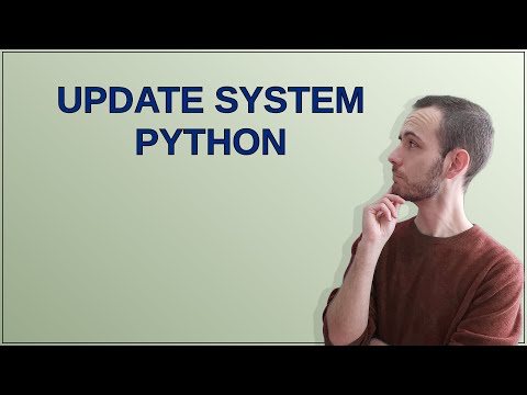 Apple: Update system python