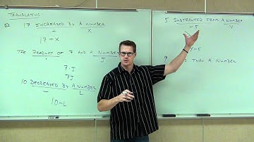 Prealgebra Lecture 1.8 Part 4