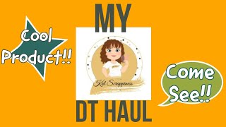 My Kat Scrappiness DT Haul!! Come See What I Got!! #katscrappiness