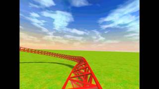 RCT3 - CT Test v2.0 Turn A (Custom Track)