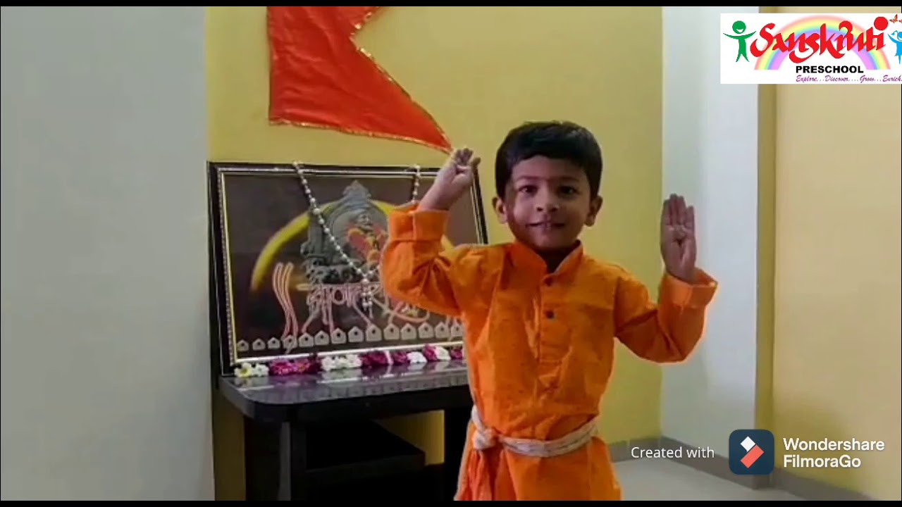 Performance of Avanish Shinde on Virtual Annual day 2020-21