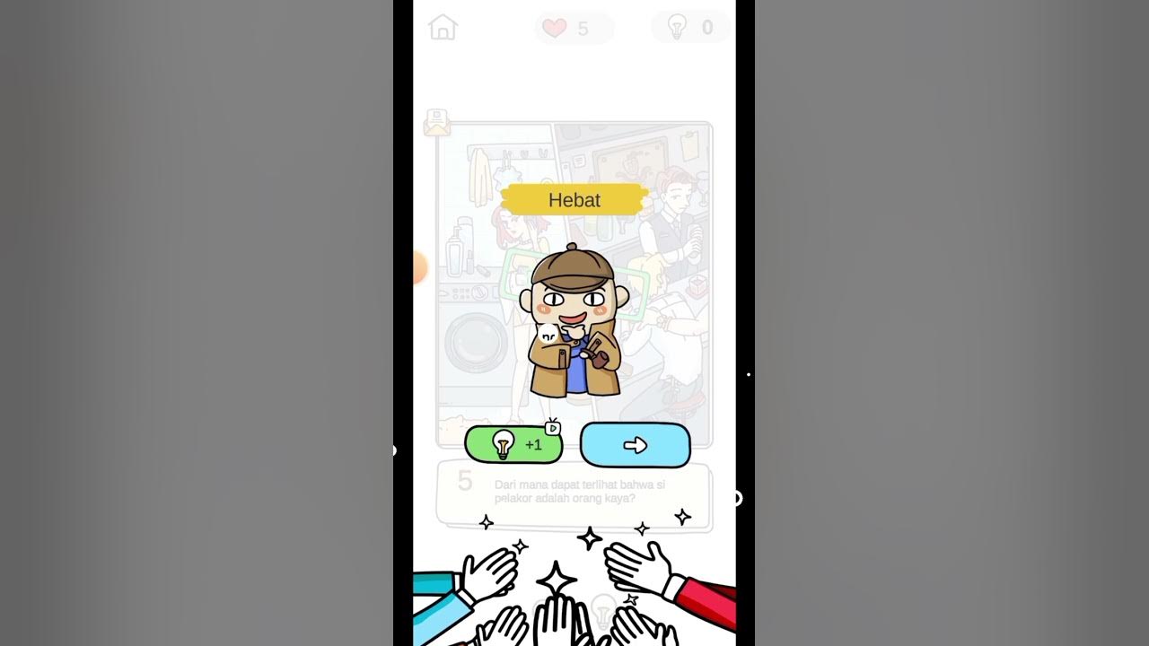 "Brain Out Detective Menyelesaikan Level dengan Kecerdasan dan Intuisi