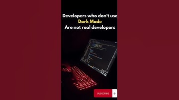 Are You a REAL Developer? The Dark Mode Dilemma 😂💻 #tech #developer #foryou