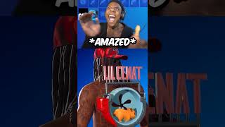 IShowSpeed Freaks Out Over Kai Cenat’s SECRET Fortnite Skin! 🚨😱 #fortnite #shorts