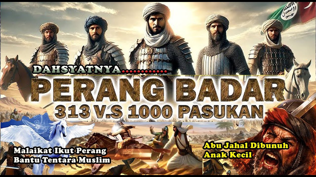 PERANG BADAR --- Perang Pertama Rasulullah saw - YouTube