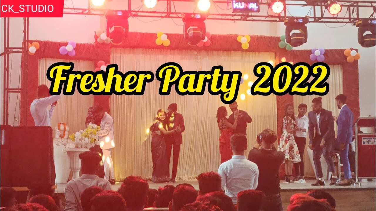 FRESHERS WELCOME PARTY 2022😍🎉 Full Enjoy Ghanshyam  PG College Balod CKstudio#fresherparty  #college