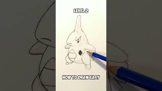 How to Draw Pokémon Larvitar #pokemon #larvitar #howtodraw