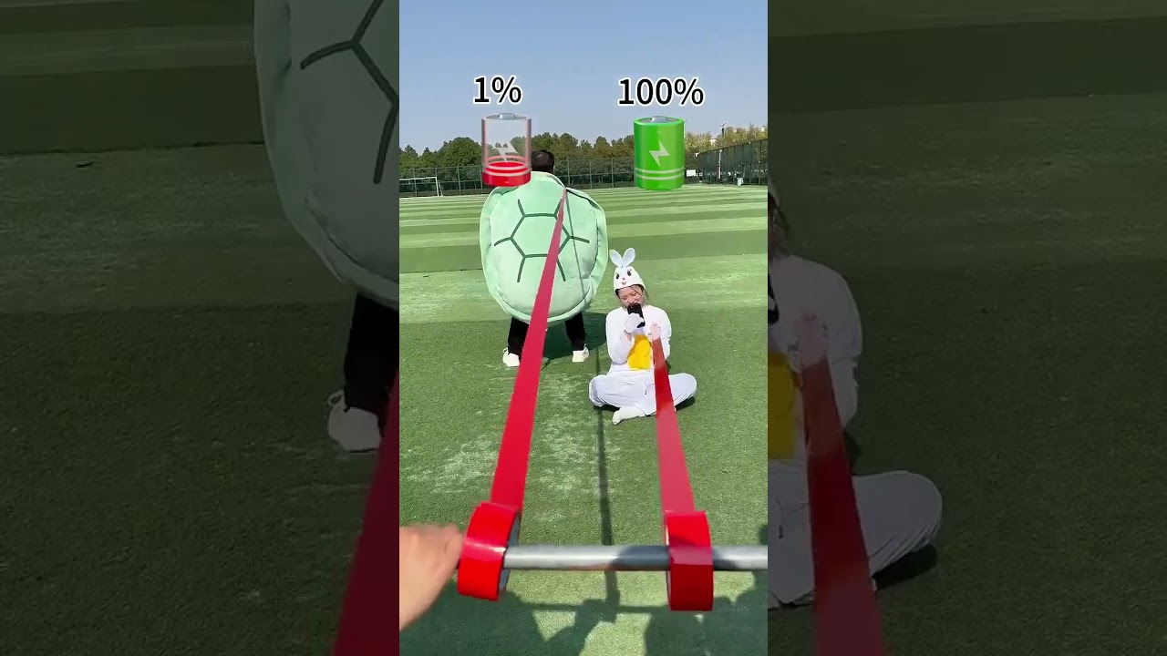 🪫1% VS 🔋100%  #funny #funnygame #comedy #challenge #memes 2