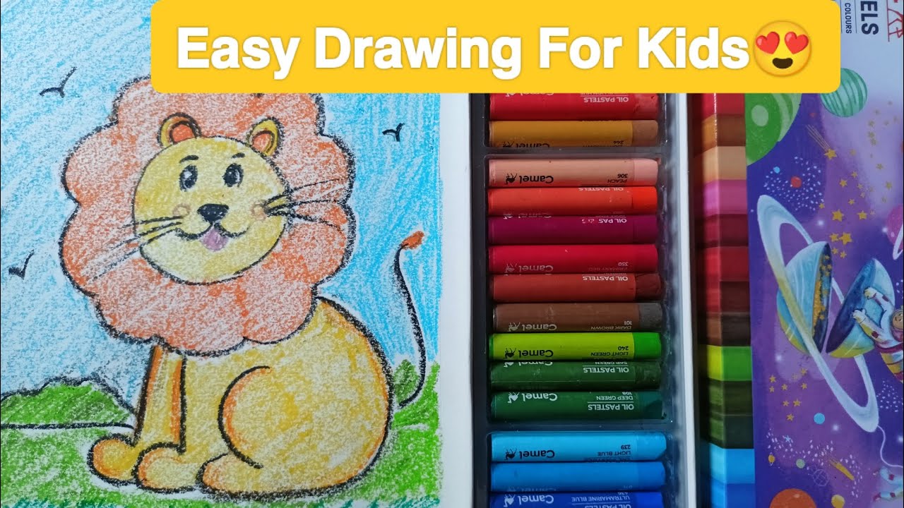 Easy Drawing For Kids🥰 | Easy & Fun for Kids😍 - YouTube