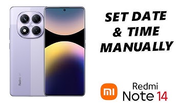 How To Change Date & Time On Redmi Note 14