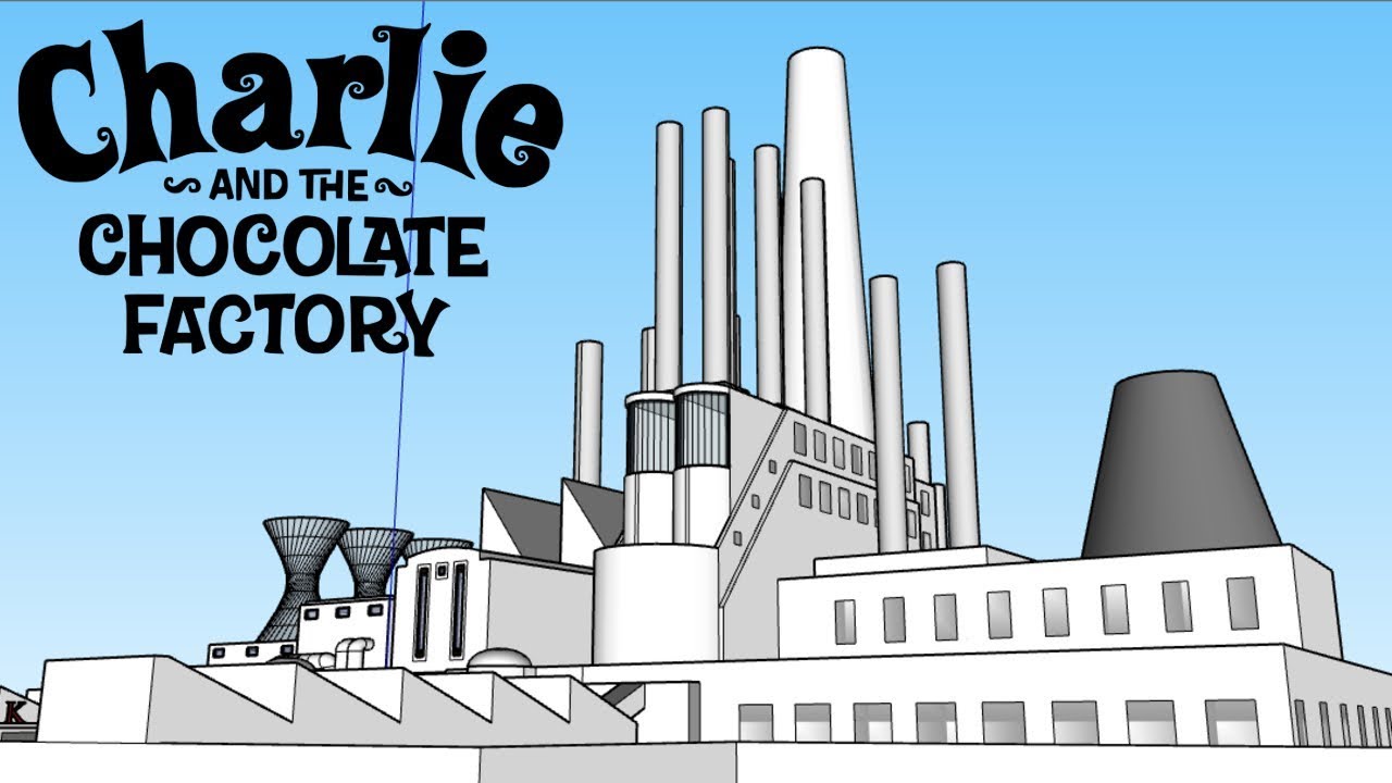 Fabrica De Chocolate De Willy Wonka (Modelo en 3D). YouTube