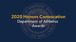 2020 Honors Convocation | Department of Athletics Awards