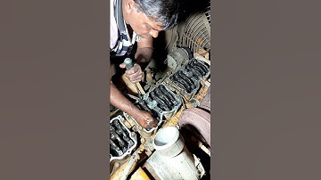 Engine Tappet Settings #automobile #mechanic #engine